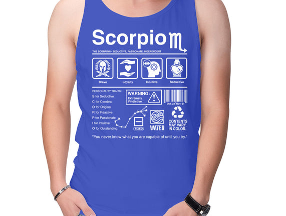 Scorpio Label