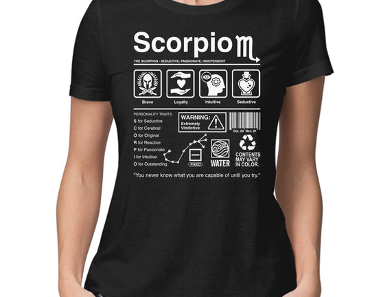 Scorpio Label