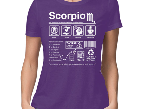 Scorpio Label