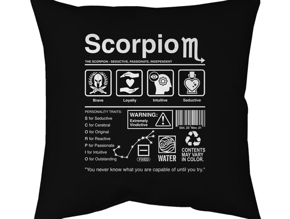 Scorpio Label