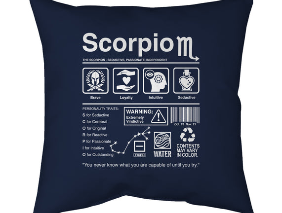 Scorpio Label