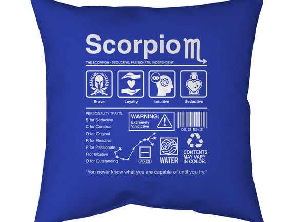 Scorpio Label