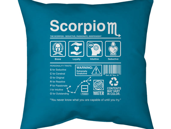 Scorpio Label