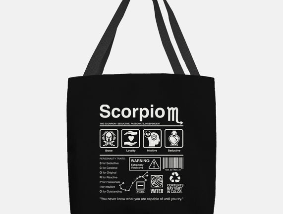 Scorpio Label
