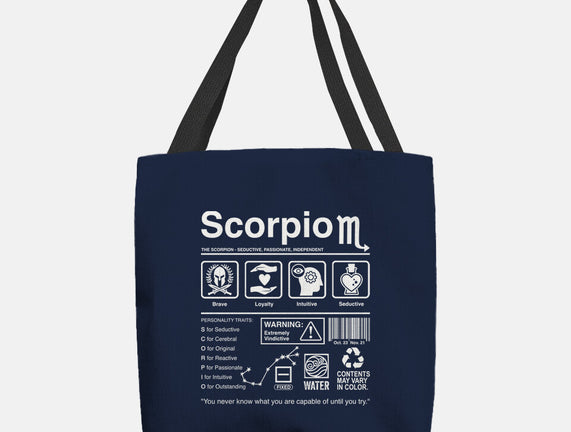 Scorpio Label