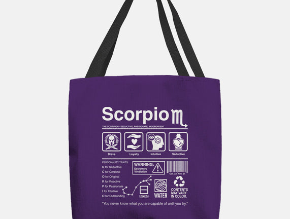 Scorpio Label