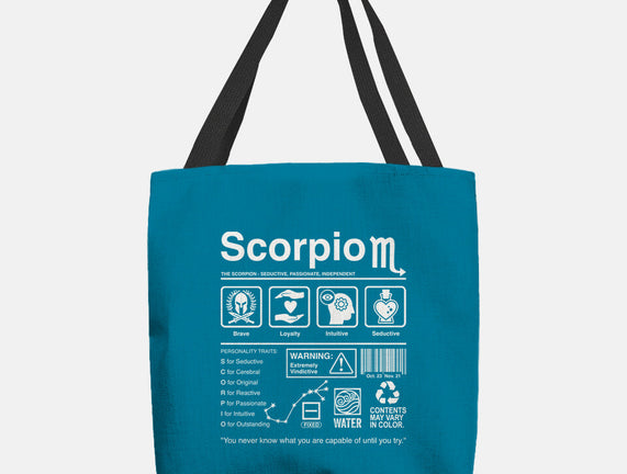 Scorpio Label