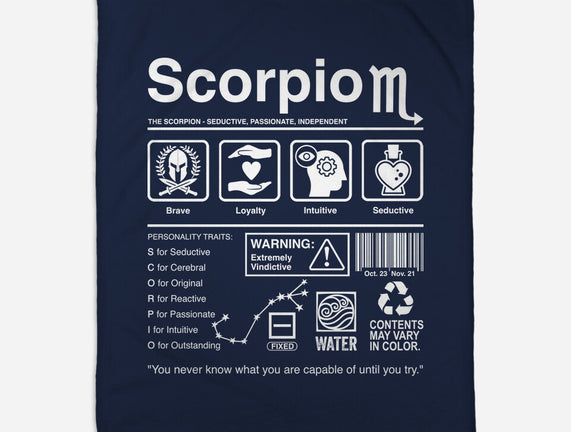 Scorpio Label