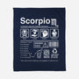 Scorpio Label-None-Fleece-Blanket-DrMonekers
