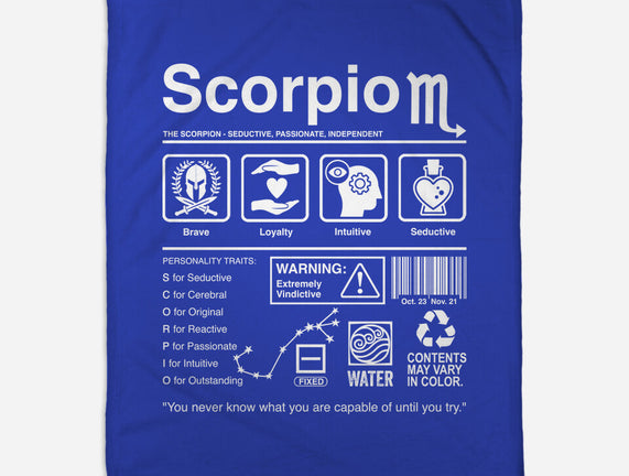 Scorpio Label