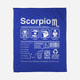 Scorpio Label-None-Fleece-Blanket-DrMonekers