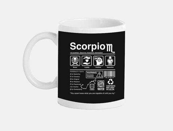 Scorpio Label