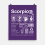 Scorpio Label-None-Matte-Poster-DrMonekers