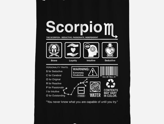 Scorpio Label