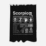 Scorpio Label-None-Polyester-Shower Curtain-DrMonekers
