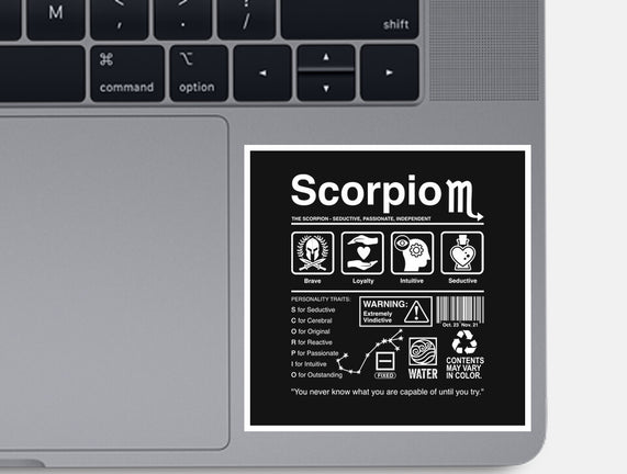 Scorpio Label