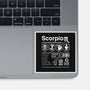 Scorpio Label-None-Glossy-Sticker-DrMonekers
