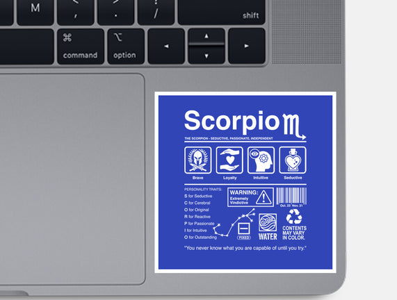 Scorpio Label