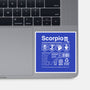 Scorpio Label-None-Glossy-Sticker-DrMonekers