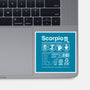 Scorpio Label-None-Glossy-Sticker-DrMonekers