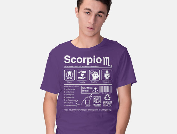 Scorpio Label