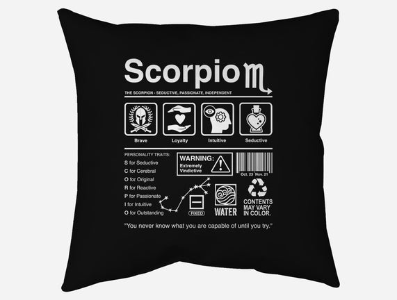 Scorpio Label