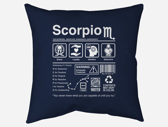 Scorpio Label