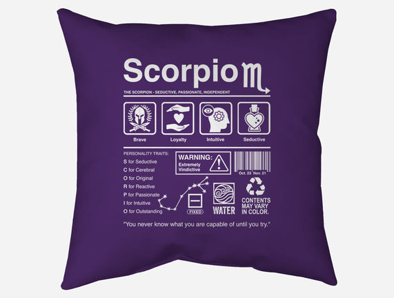 Scorpio Label