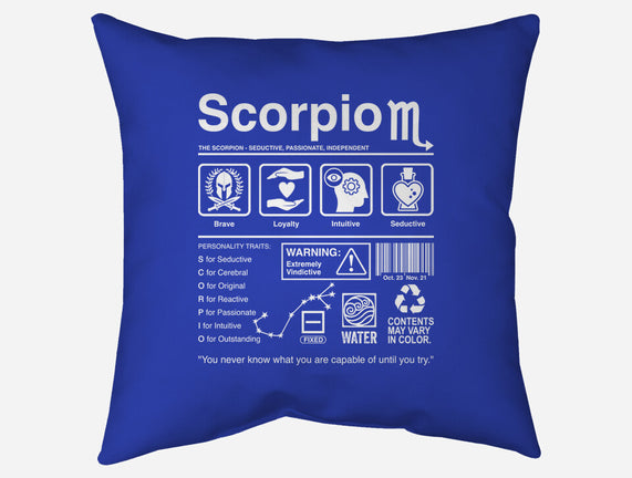 Scorpio Label