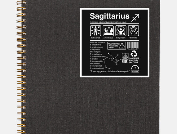 Sagittarius Label