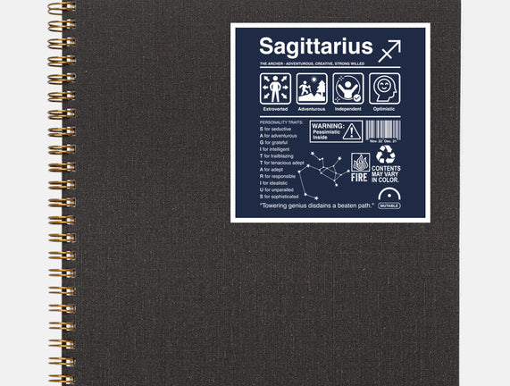 Sagittarius Label