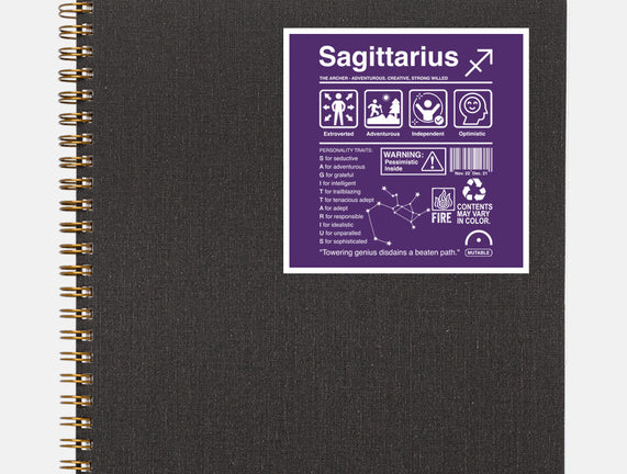 Sagittarius Label