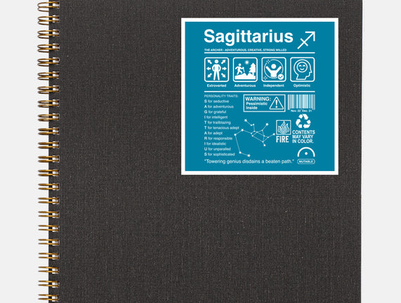 Sagittarius Label