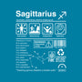 Sagittarius Label-None-Removable Cover w Insert-Throw Pillow-DrMonekers