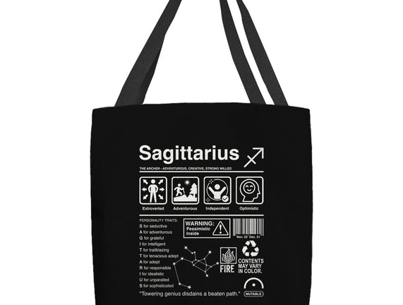 Sagittarius Label