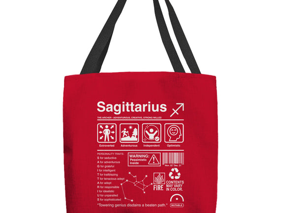 Sagittarius Label