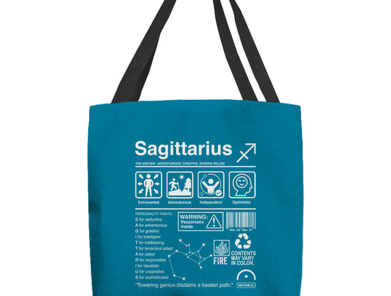 Sagittarius Label