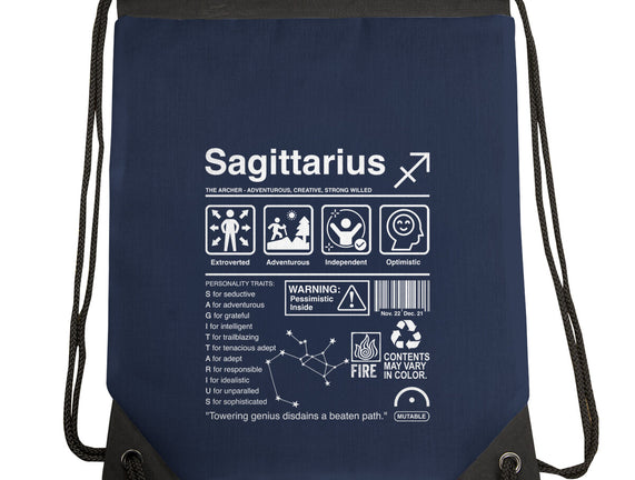 Sagittarius Label