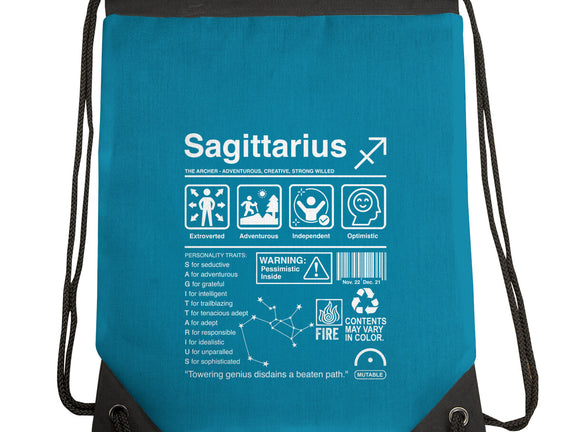 Sagittarius Label