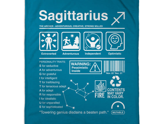 Sagittarius Label