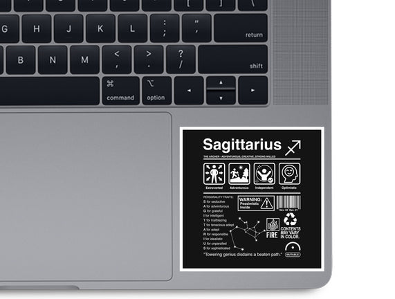 Sagittarius Label