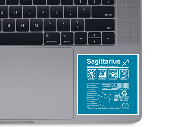 Sagittarius Label
