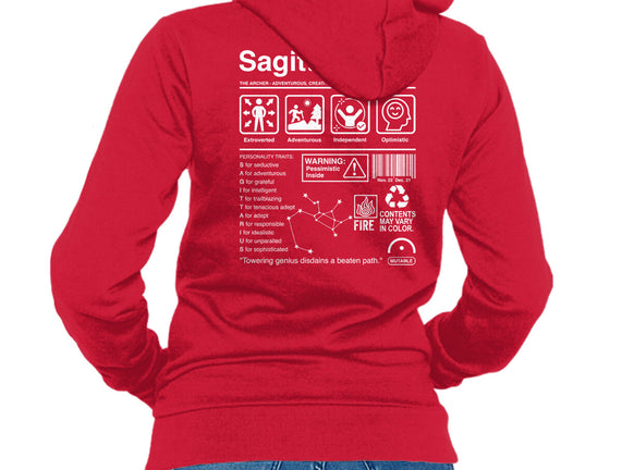 Sagittarius Label