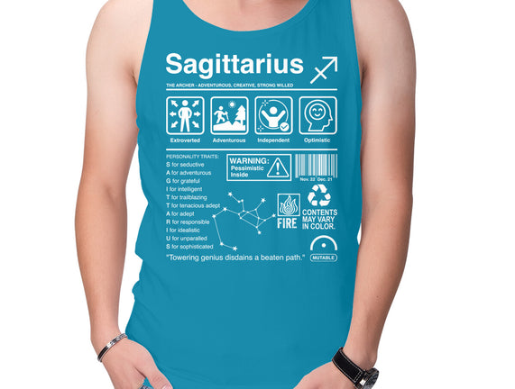 Sagittarius Label
