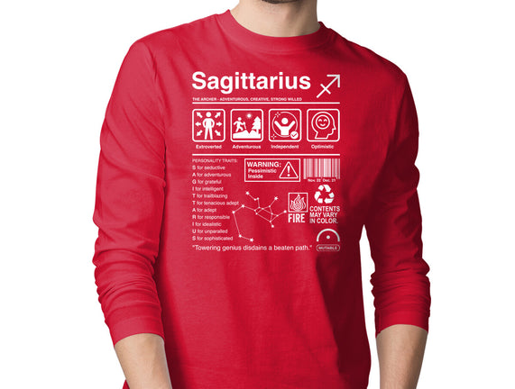 Sagittarius Label
