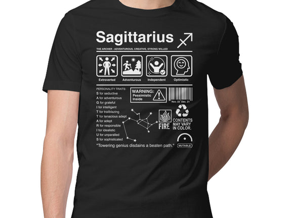 Sagittarius Label