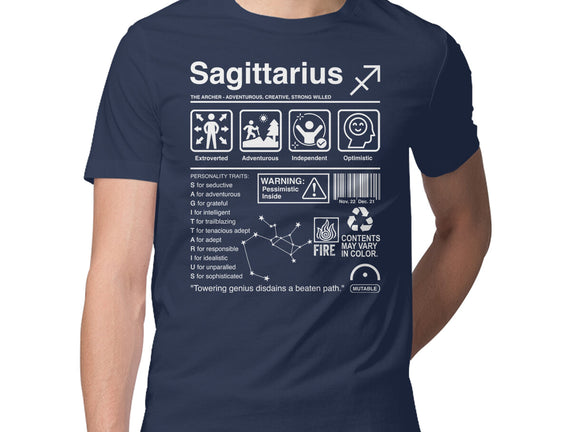 Sagittarius Label