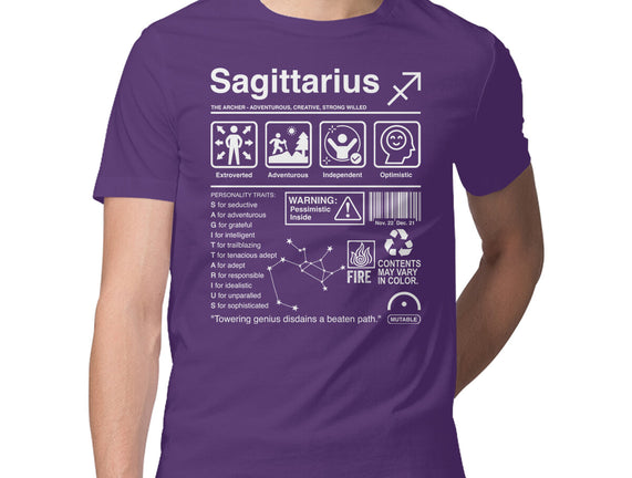 Sagittarius Label