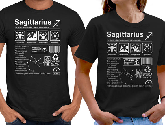 Sagittarius Label