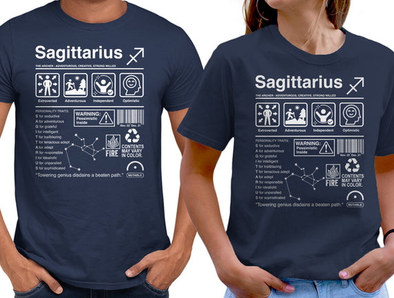 Sagittarius Label